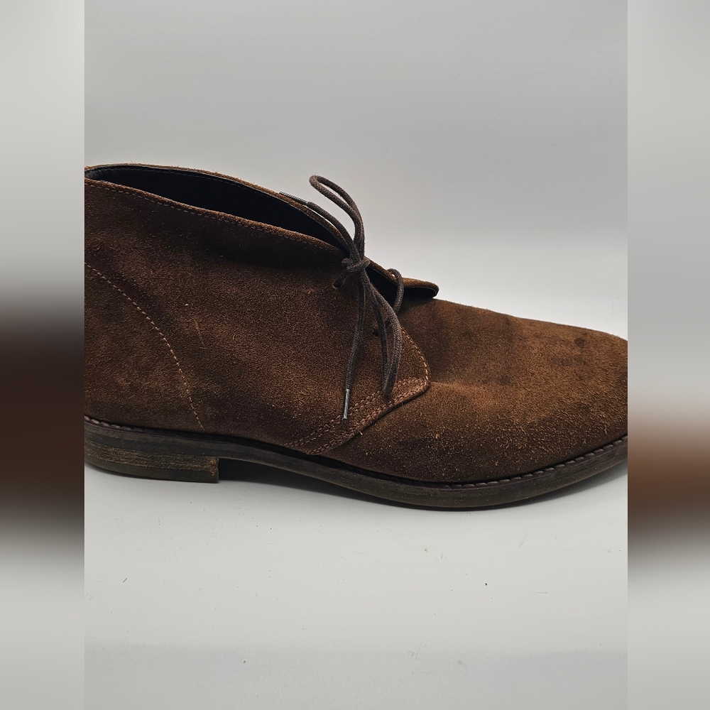 Mango Man Brown suede leather Chukka Boot Mens 45 US 13